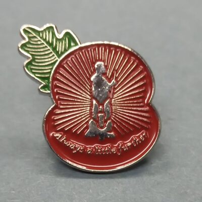 Pilgrim Bandits Remembrance Poppy Pin 